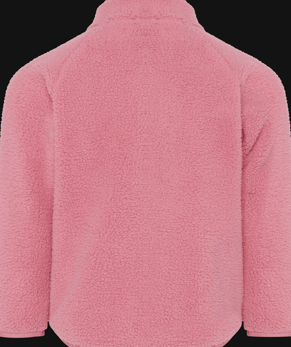 Gibbs Kids 2 Jumper Med Halv Dragkedja Heather Pink