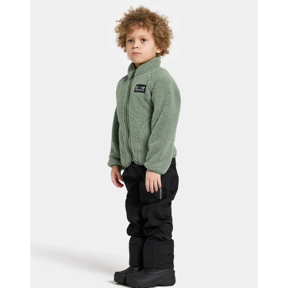 Gibbs Kids 2 Jumper Med Halv Dragkedja Light Moss