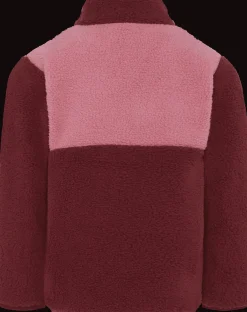 Gosig Kids Jumper Med Halv Dragkedja Anemon Red