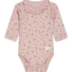 GOTS Bing Blommig Omlottbody Dusty Rose