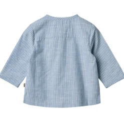 GOTS Bjørk Skjorta Blue Stripe