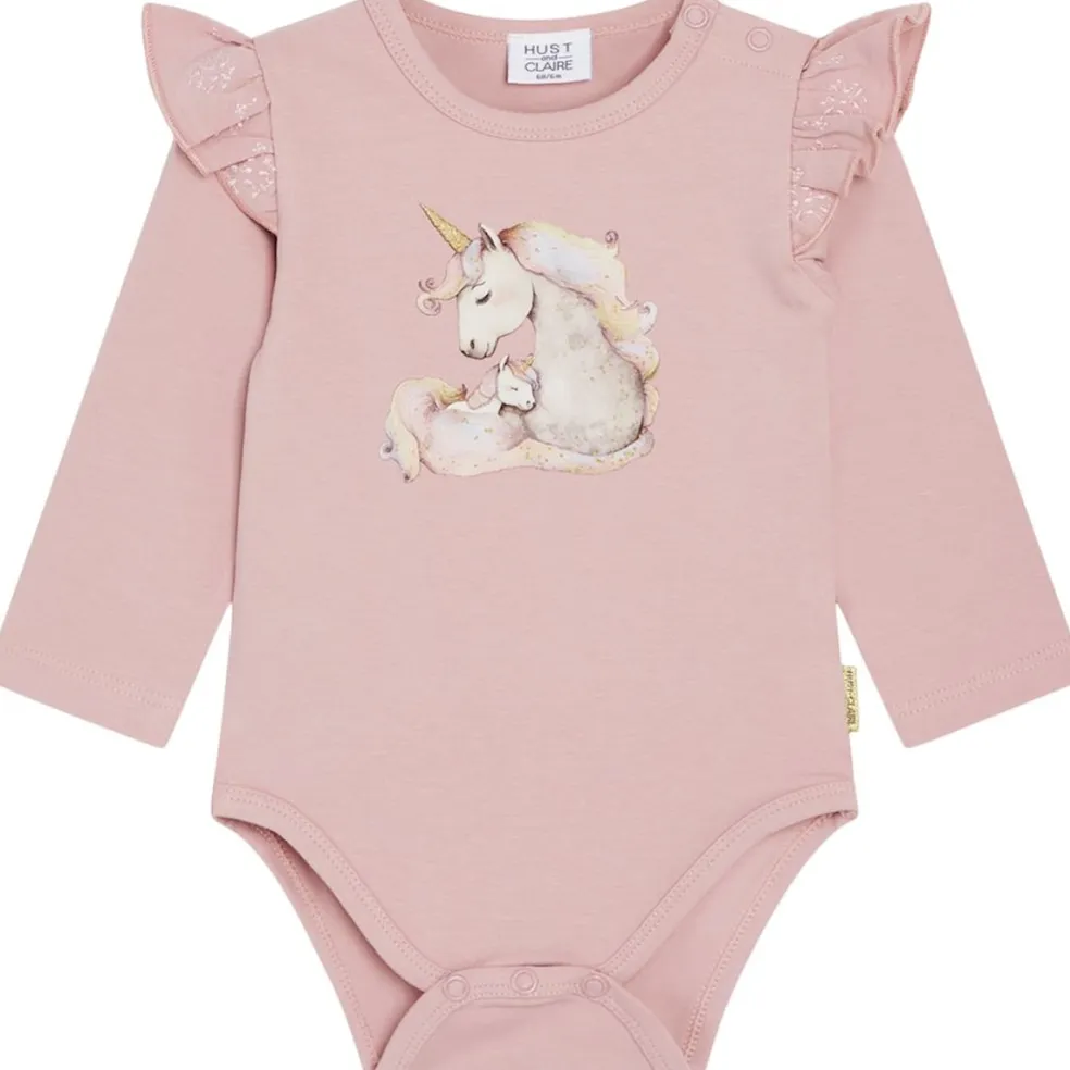 GOTS Bri Baby Body Dusty Rose