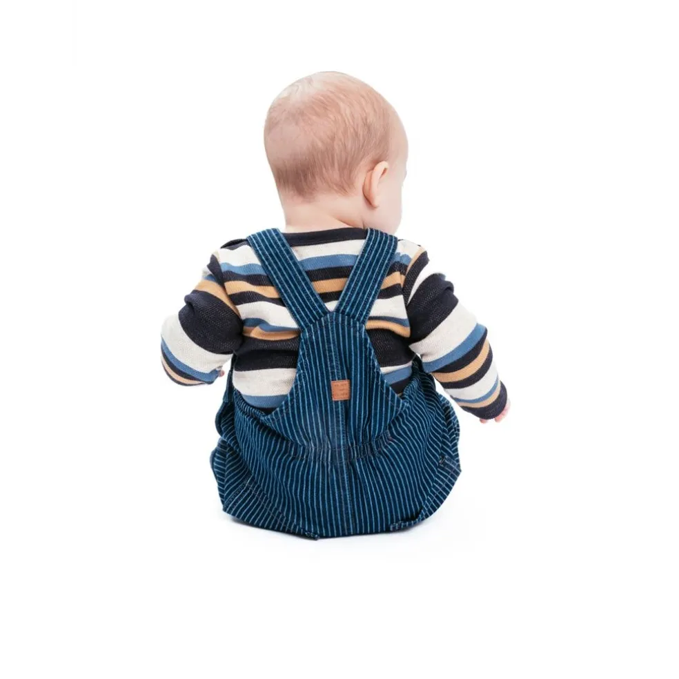 GOTS Buster Baby Body Beige Melange