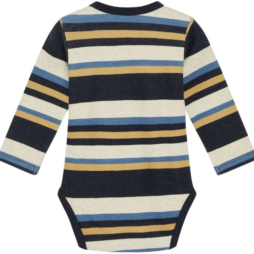 GOTS Buster Baby Body Beige Melange