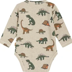 GOTS Buster Baby Body Beige Melange