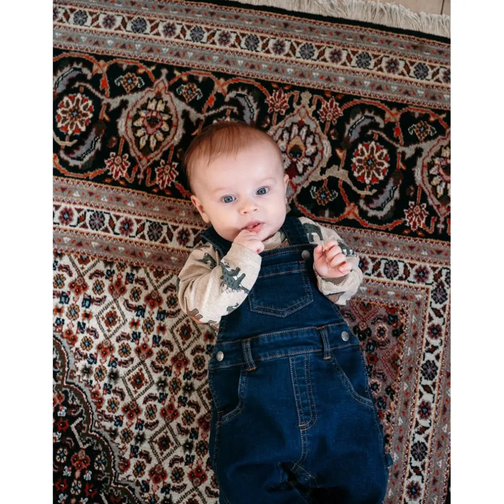 GOTS Buster Baby Body Beige Melange