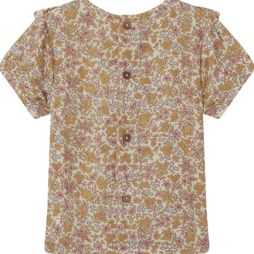GOTS Greta Blommig Blus Wildflowers