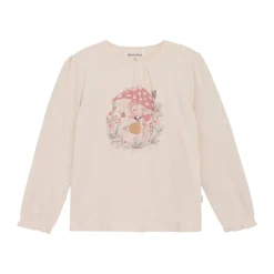 GOTS Långärmad T-shirt Sandshell