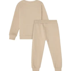 GOTS Martin Sweatshirt Set Green Dino
