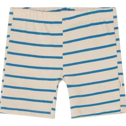 GOTS Patras Randiga Cykelshorts Blå