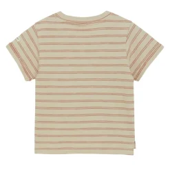 GOTS Randig T-shirt French Oak