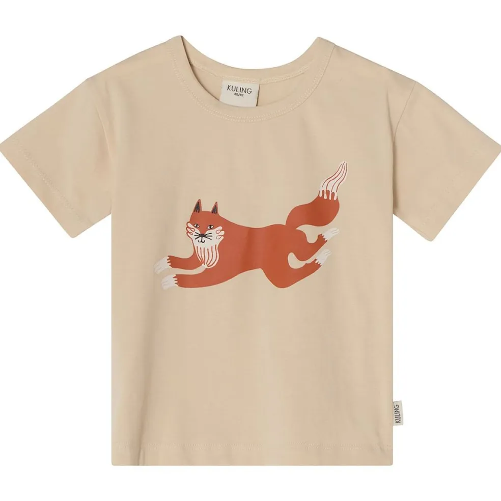 GOTS Santorini T-shirt Madelen Möllard Fox