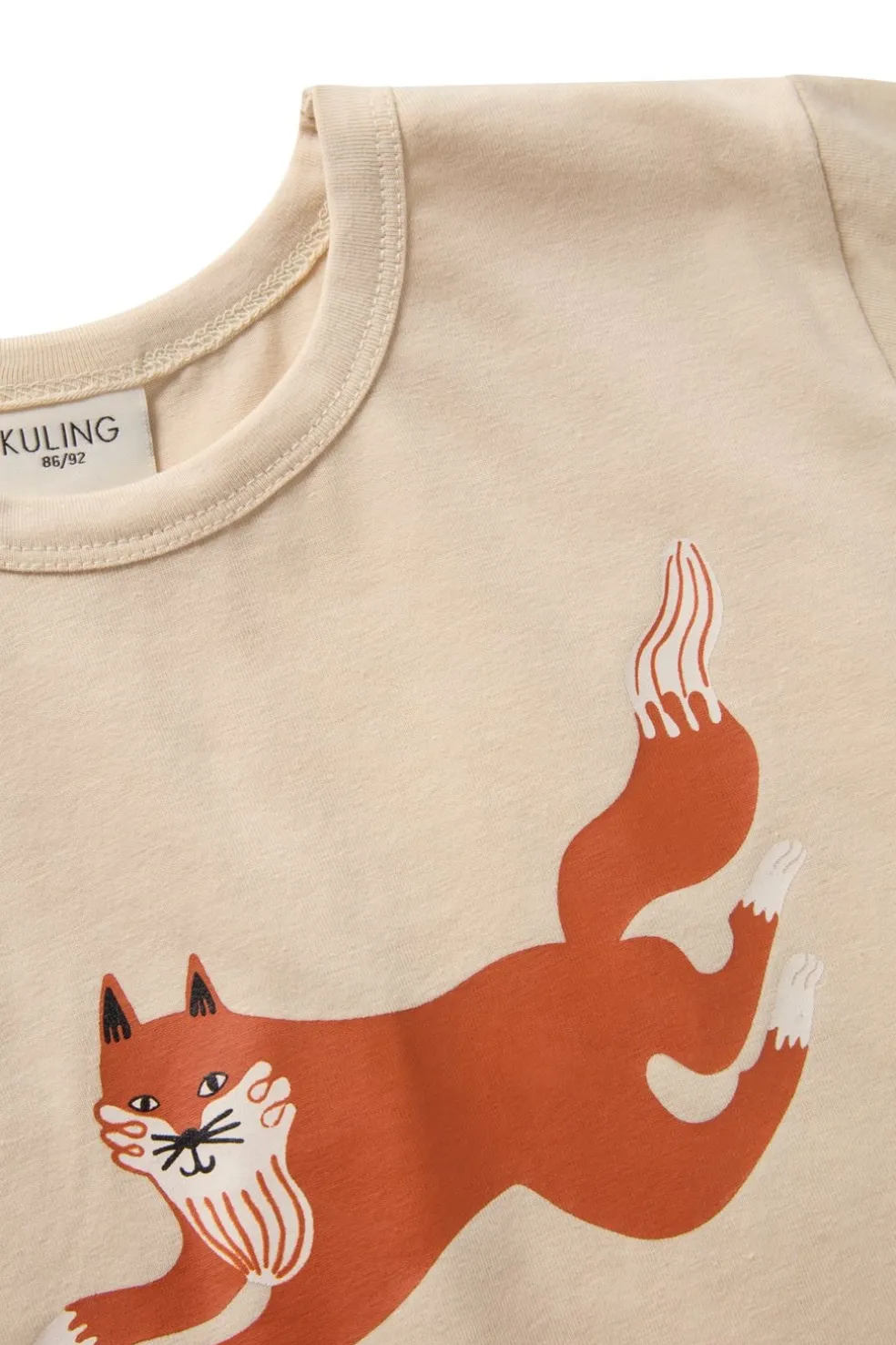 GOTS Santorini T-shirt Madelen Möllard Fox