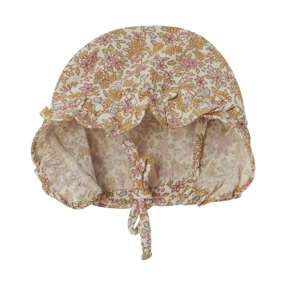 GOTS Vera Blommig Solhatt Wildflowers