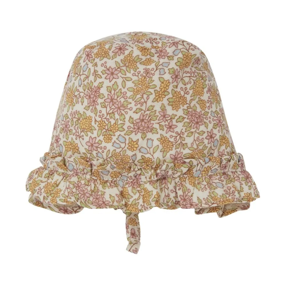 GOTS Vera Blommig Solhatt Wildflowers