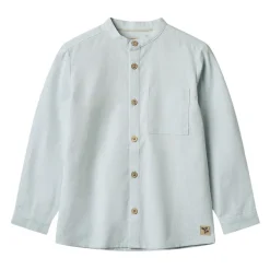 GOTS Willium Skjorta Light Blue Chambray
