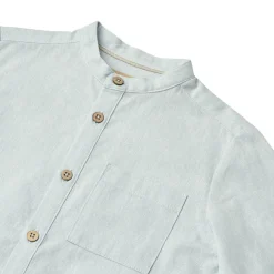 GOTS Willium Skjorta Light Blue Chambray