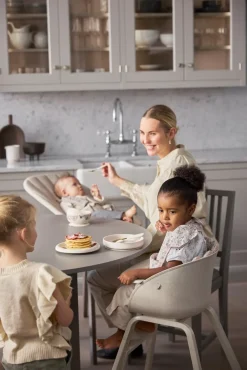 Grace Hög Stol Vanilla White
