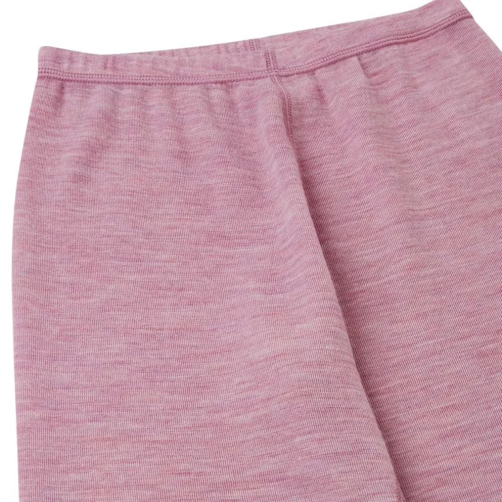 Grå Rosa Ull Underställsset