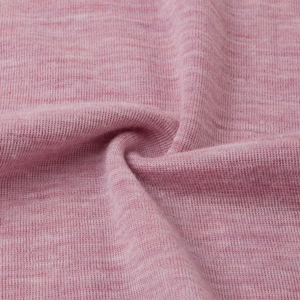 Grå Rosa Ull Underställsset
