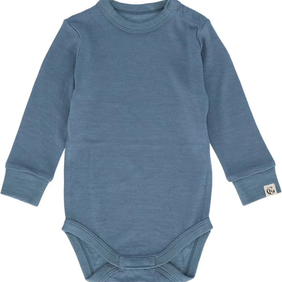 Gullull Ull Baby Body Denimblue