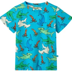 Hammerhead Sharks T-shirt Blue Atoll