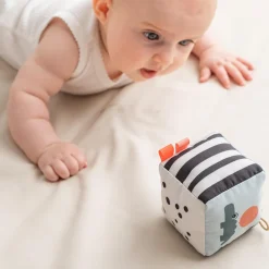 Happy Clouds Kontrast Baby Cube Colour Mix
