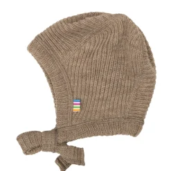 Hjälm I Ull Beige Melange