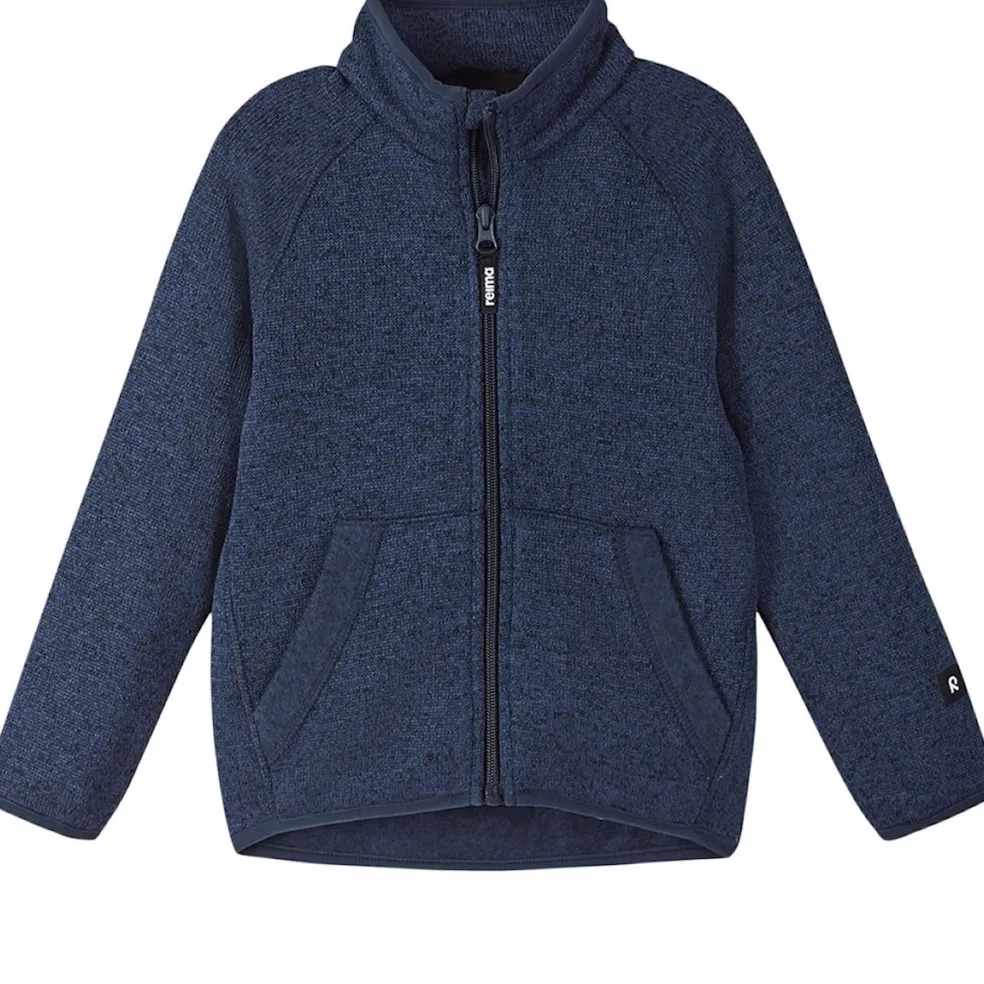 Hopper Fleecetröja Jeans Blue