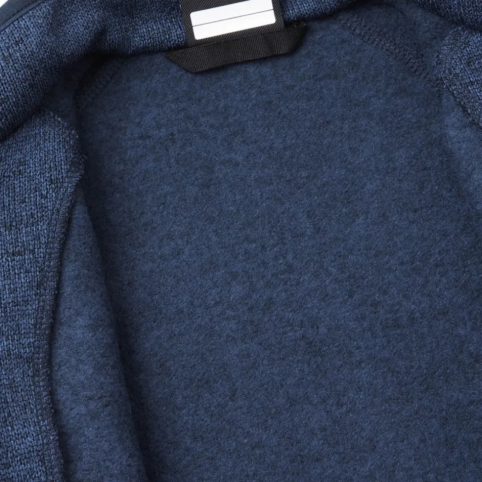 Hopper Fleecetröja Jeans Blue