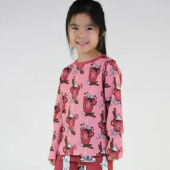 Hot Chocolate Långärmad T-Shirt Bridal Rose