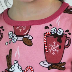 Hot Chocolate Långärmad T-Shirt Bridal Rose
