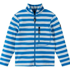 Iisisti Randig Tröja Med Dragkedja Cool Blue