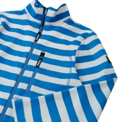 Iisisti Randig Tröja Med Dragkedja Cool Blue