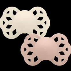 Infinity 2-pack Anatomiska Silikonnappar Ivory Blush