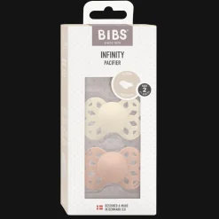 Infinity 2-pack Anatomiska Silikonnappar Ivory Blush