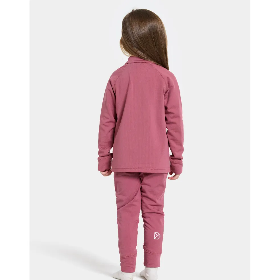 Jadis Kids 5 Baselayer-set Heather Pink