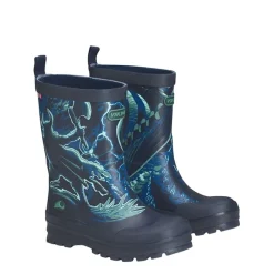Jolly Print Gummistövel Navy Bluegreen