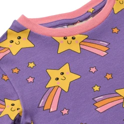 Jubilee With Shooting Stars Nattkläder Set Royal Purple