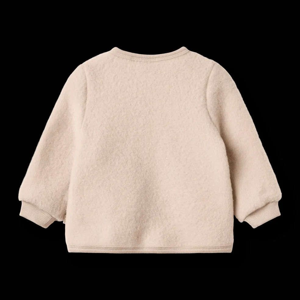 Kari Ullfleecekofta Pale Lilac