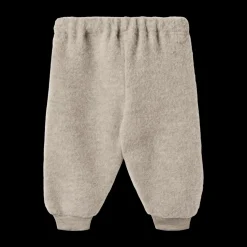 Kinnie Ullfleecebyxor Khaki Melange