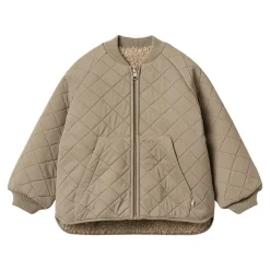 Lake Vändbar Thermojacka Beige Stone