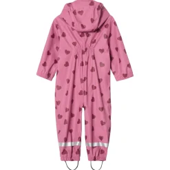 Leeds Ofodrad Regnoverall Mauve Hearts