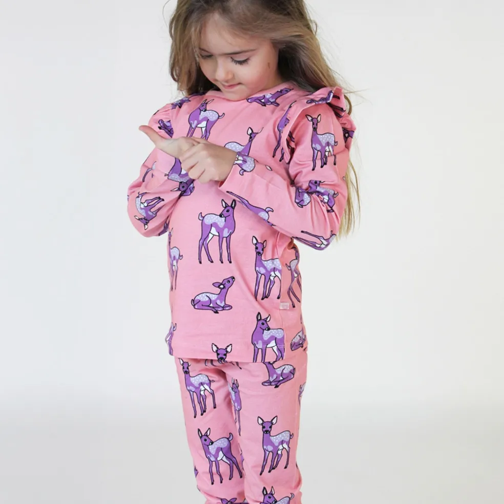 Leggings with deer Bridal Rose