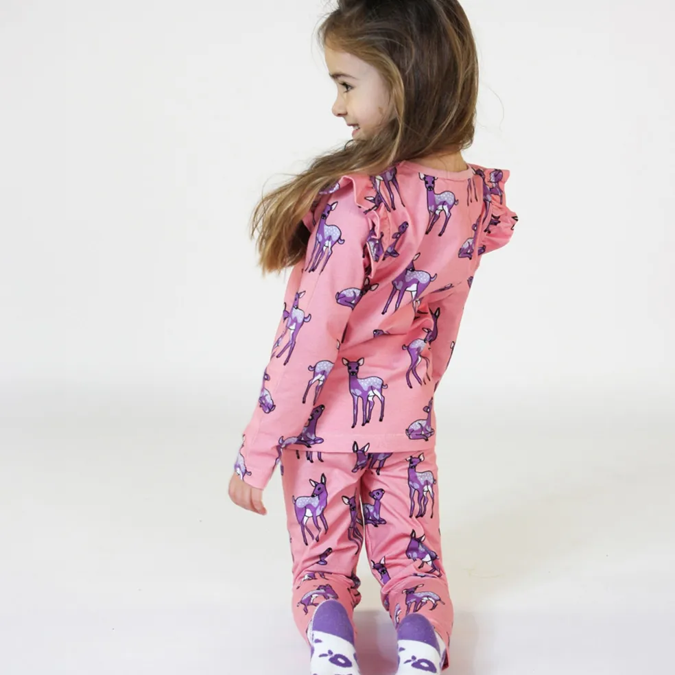 Leggings with deer Bridal Rose