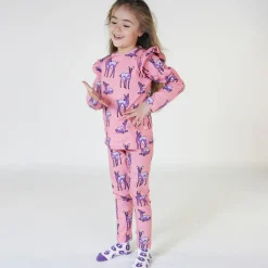 Leggings with deer Bridal Rose