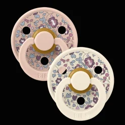 Liberty Colour Eloise 2-pack Symmetriska Latexnappar Blush Mix