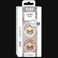 Liberty Colour Eloise 2-pack Symmetriska Latexnappar Blush Mix