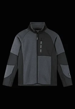 Liukuen Fleecetröja Soft Black