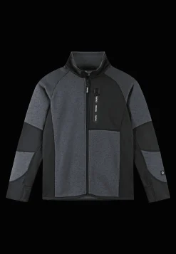 Liukuen Fleecetröja Soft Black